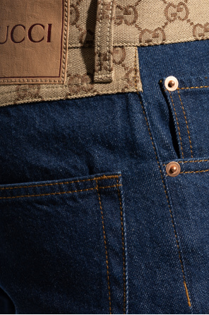 Gucci Monogram jeans