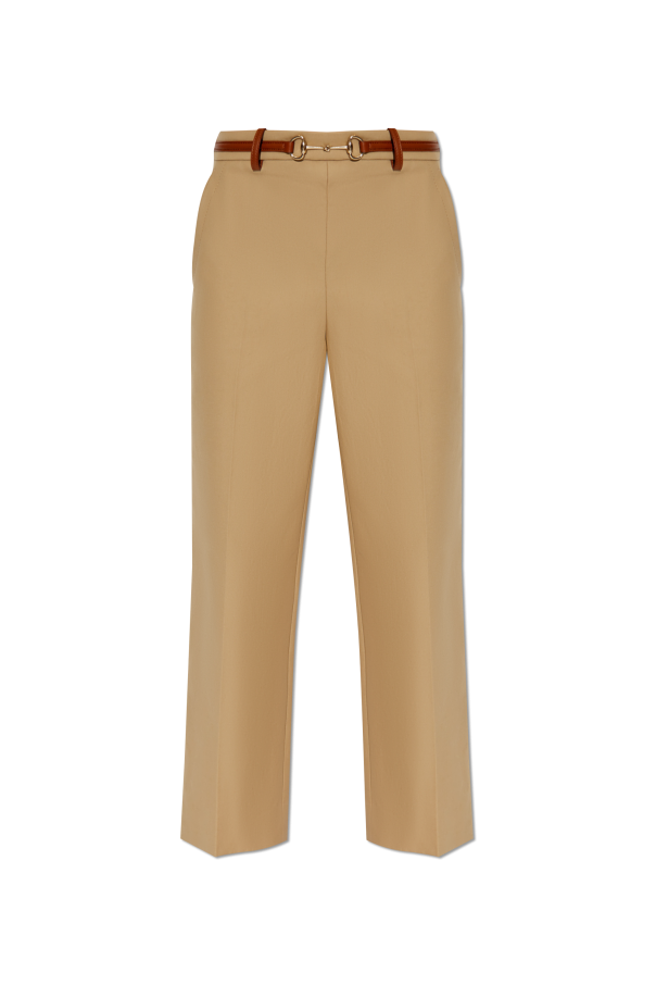 Trousers with belt, zdjęcie 1 Trousers with belt od Gucci