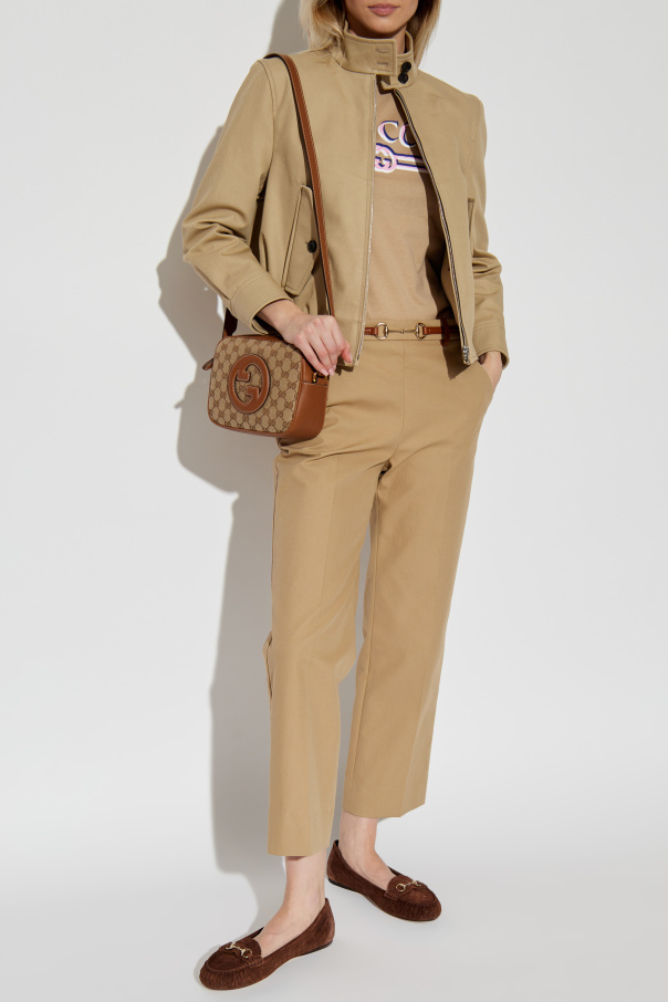 Gucci Pantalones con cinturón