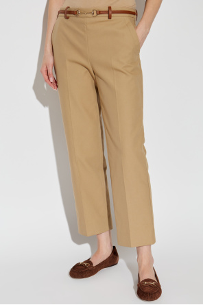 Gucci Pantalones con cinturón