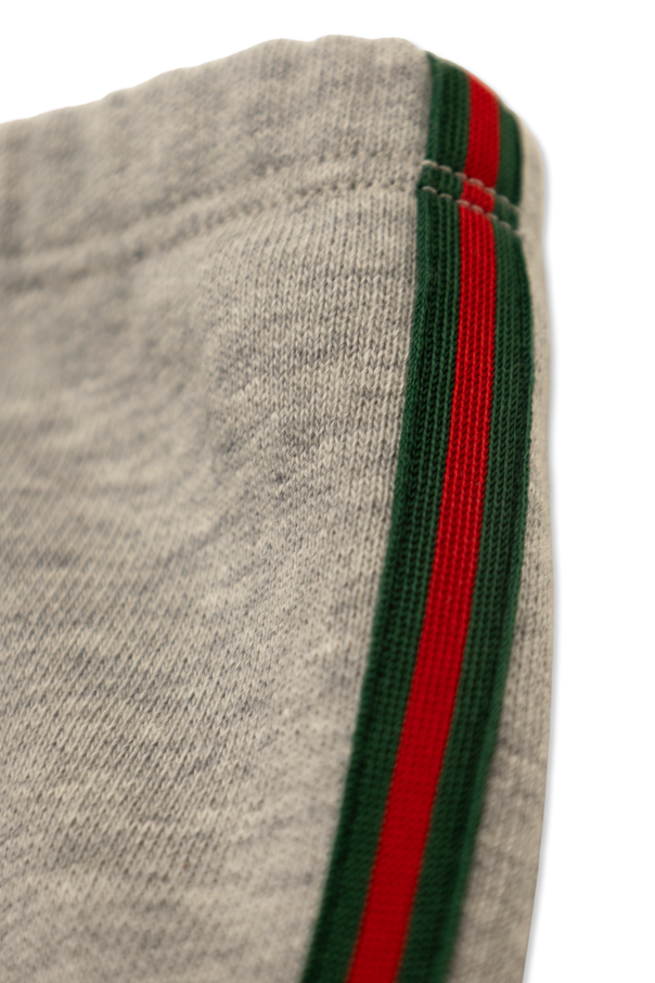 Gucci Kids Sweatpants with "Web" belt