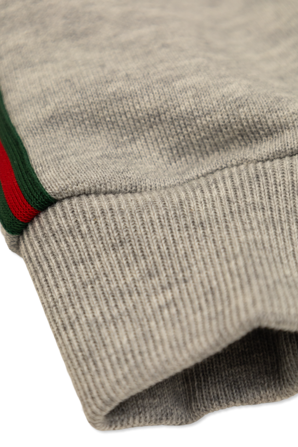 Gucci Kids Sweatpants with "Web" belt