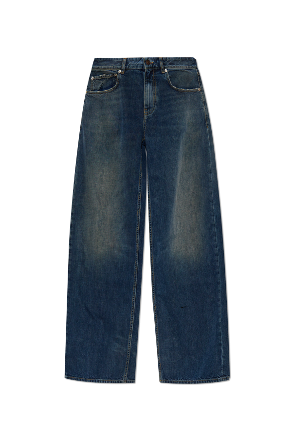 Balenciaga Jeansy z szerokimi nogawkami