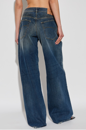 Balenciaga Jeansy z szerokimi nogawkami