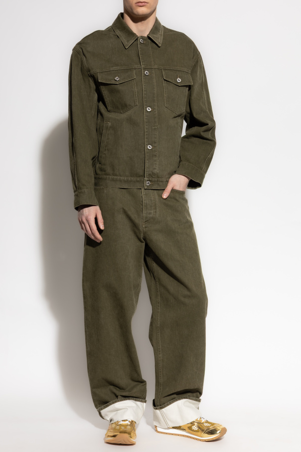 Bottega Veneta Jeansy z kieszeniami