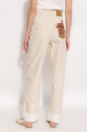 Bottega Veneta Vaqueros de cintura alta