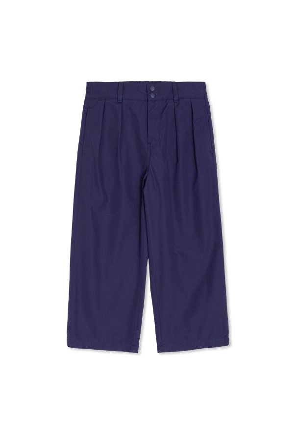 Gucci Kids Cotton trousers