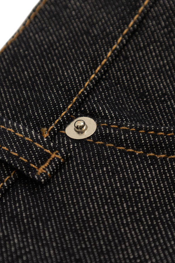 Gucci Kids Jeans with rolled-up legs