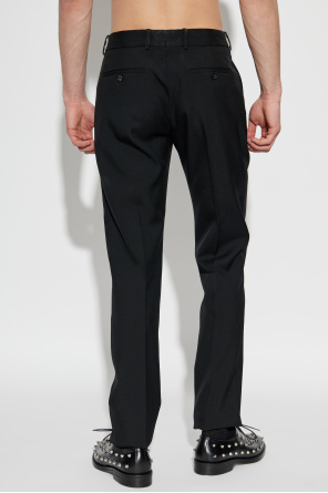 Alexander McQueen Pantalones con raya