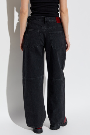 Gucci Jeansy z szerokimi nogawkami