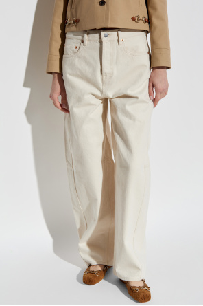 Gucci Jeansy z szerokimi nogawkami