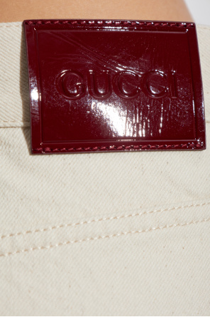 Gucci Jeansy z szerokimi nogawkami