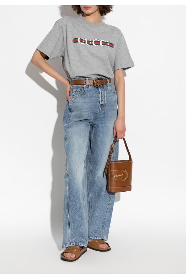 Gucci High-waisted jeans