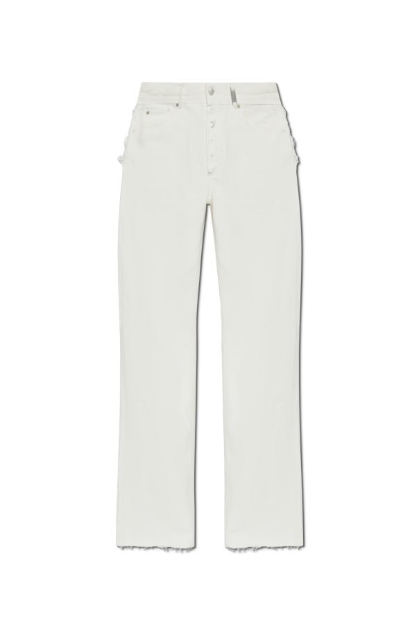 Alexander McQueen Jeans with vintage effect