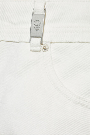 Alexander McQueen Jeans with vintage effect