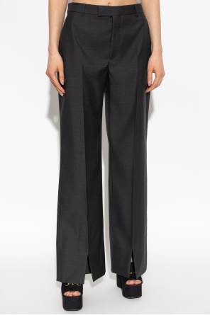 Gucci Pantalones con abertura en las perneras