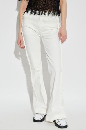 Alexander McQueen Jeans mit rohem Finish