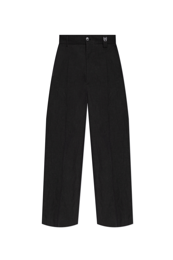 Balenciaga Weit geschnittene Bundfaltenhose