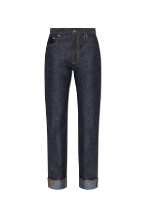 Jeans with logo