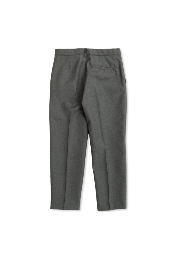 Gucci Kids Creased trousers