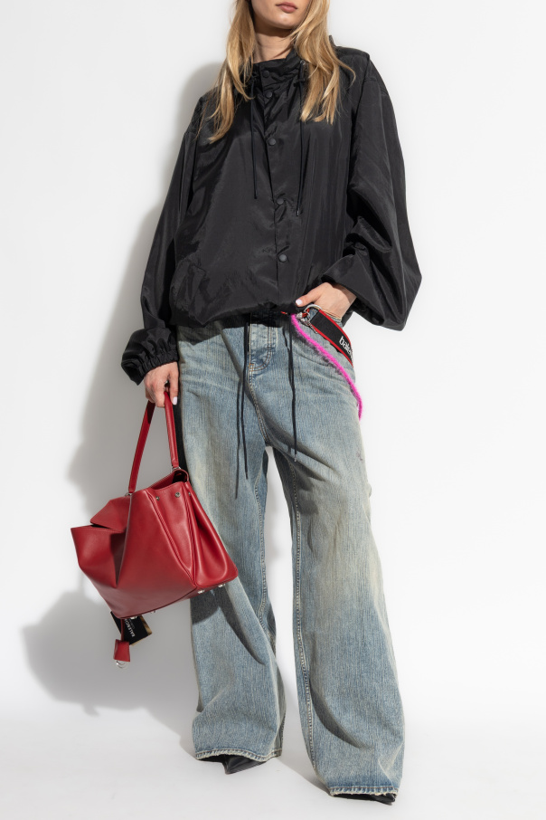 Balenciaga Jeansy z dekoracyjnymi aplikacjami