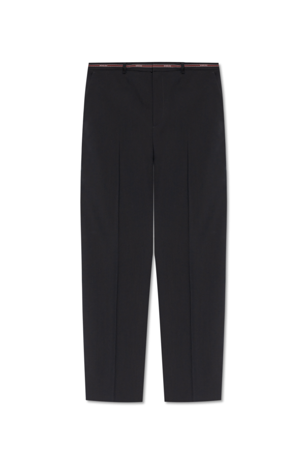 Gucci Wool trousers with crease