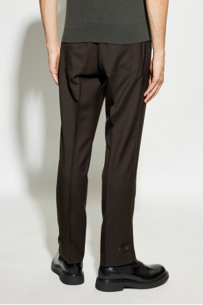 Gucci Wełniane spodnie w kant