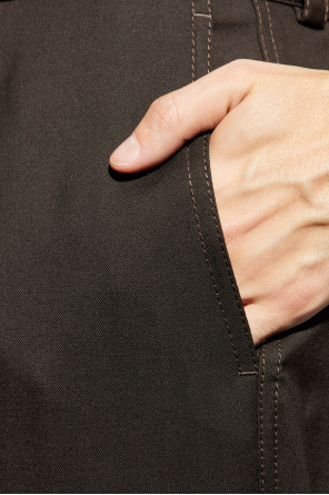 Gucci Wełniane spodnie w kant