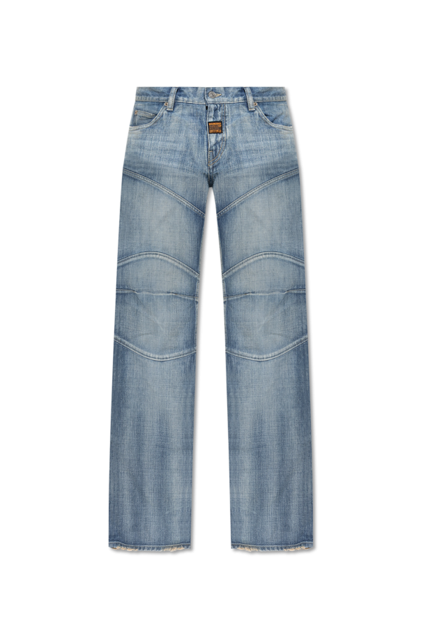 Jeans with `vintage` effect od Balenciaga