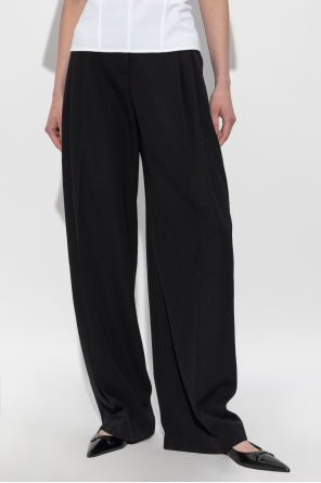 Alexander McQueen Weit geschnittene Bundfaltenhose