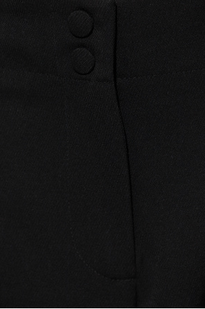 Alexander McQueen Weit geschnittene Bundfaltenhose