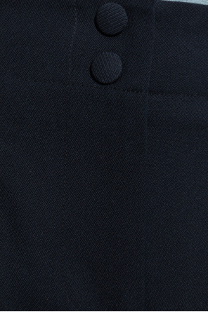 Alexander McQueen Weite Bügelfaltenhose