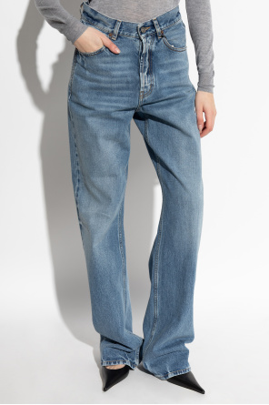 Saint Laurent Jeans mit hoher Taille