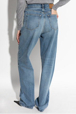 Saint Laurent Jeans mit hoher Taille