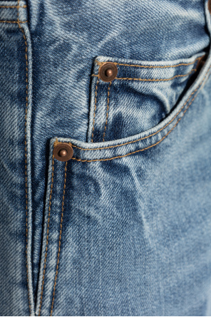 Saint Laurent Jeans mit hoher Taille