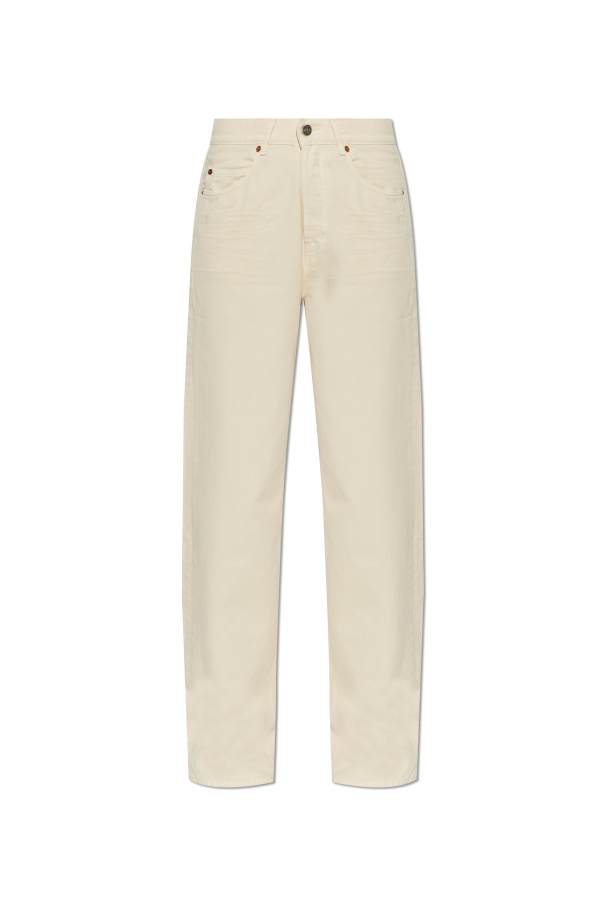 High-waisted jeans od Saint Laurent