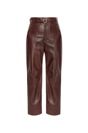 Leather trousers