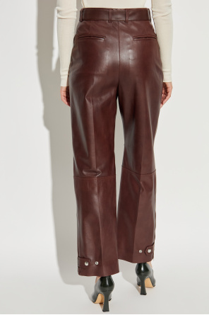 Bottega Veneta Leather trousers