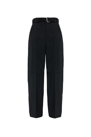 Trousers with belt