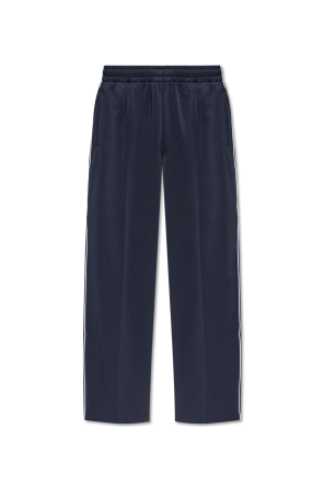 Sweatpants with embossed logo