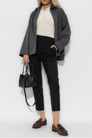 Pantalones de lana con raya marcada od Bottega Veneta