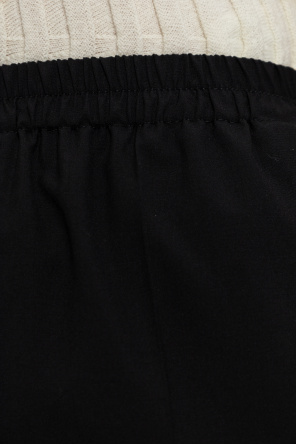 Bottega Veneta Wollhose mit Bügelfalte