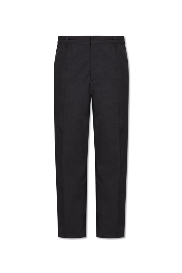 Wool pleated trousers od Bottega Veneta