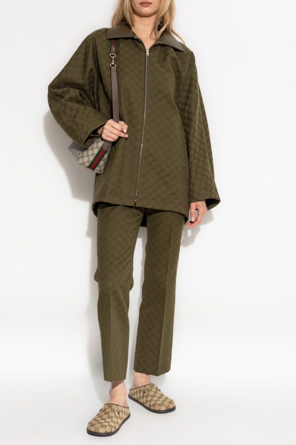 Gucci Bügelfaltenhose mit „GG“-Muster