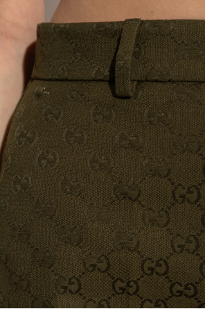 Gucci Bügelfaltenhose mit „GG“-Muster