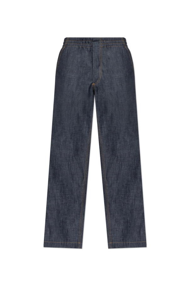 Bottega Veneta Jeansy o luźnym kroju