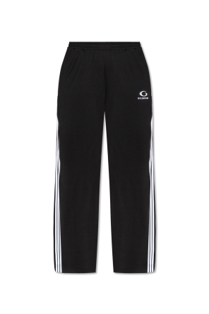 Pantalones deportivos de pierna recta