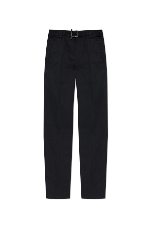 Alexander McQueen Trousers with a belt
