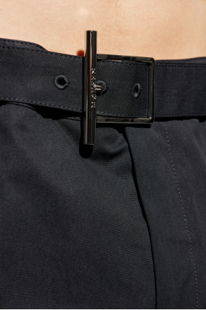 Alexander McQueen Trousers with a belt