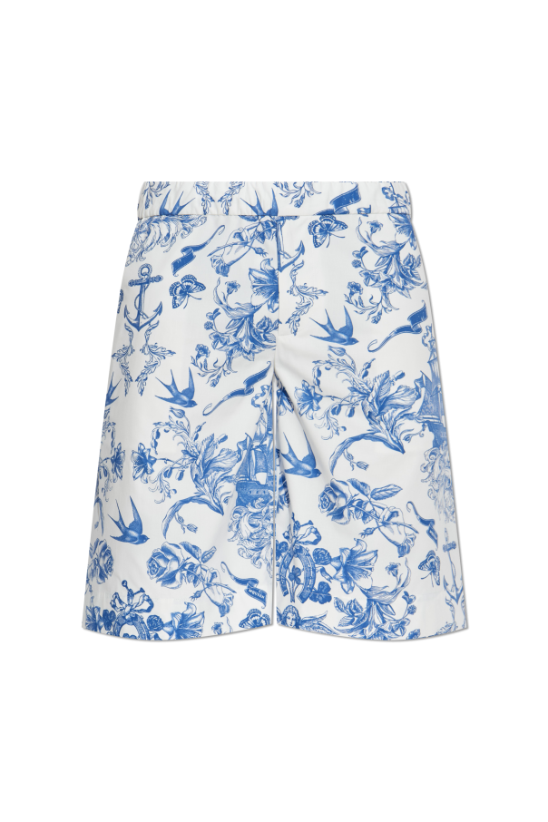 Printed shorts od Alexander McQueen